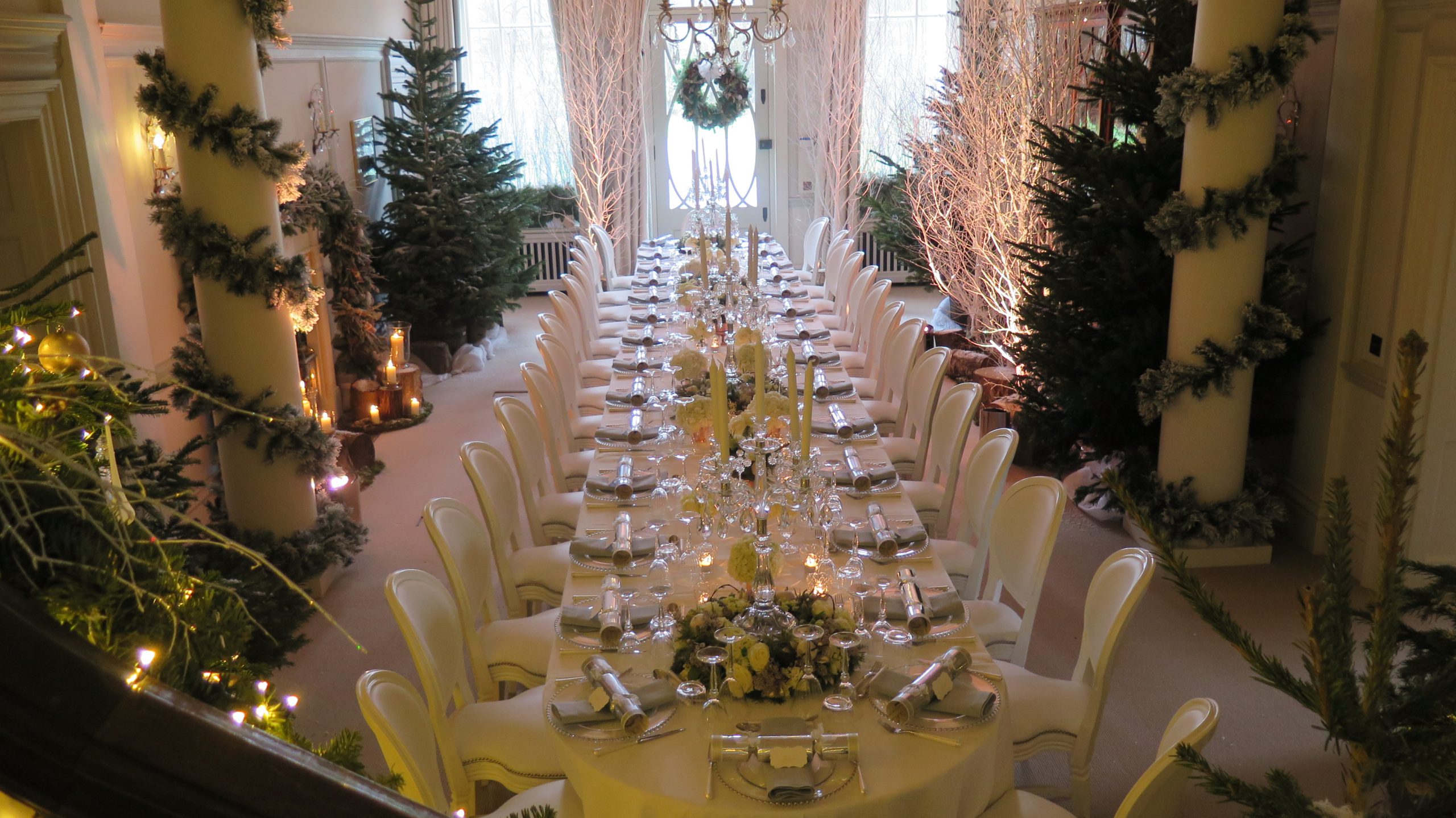 Christmas Party table