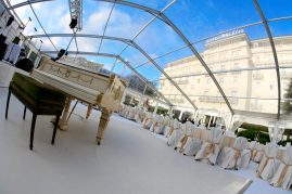 piano and aisle abroad
