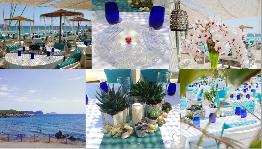 Ibiza Beach Party collage