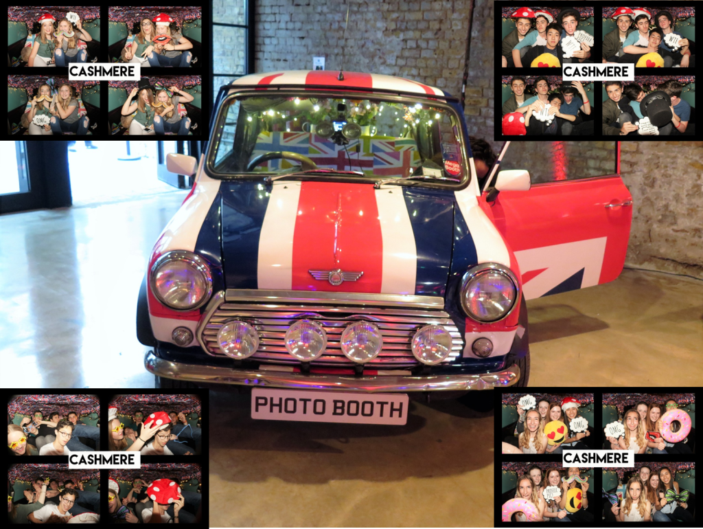 CASHMERE Showcase photobooth car